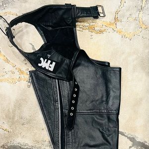 Leather chaps